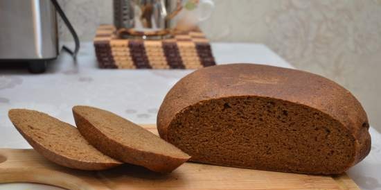 Bread Borodinsky Love from the first crumb (đa nhân Redmond RMS-02)