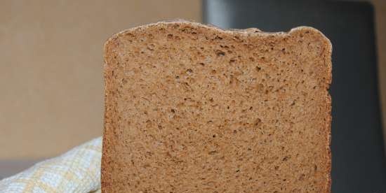 Rye bread Everything is very simple in a bread maker