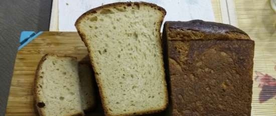 Pane al latte a lievitazione naturale