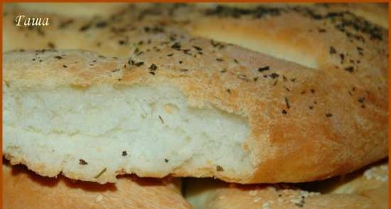 Fougasse sütemények