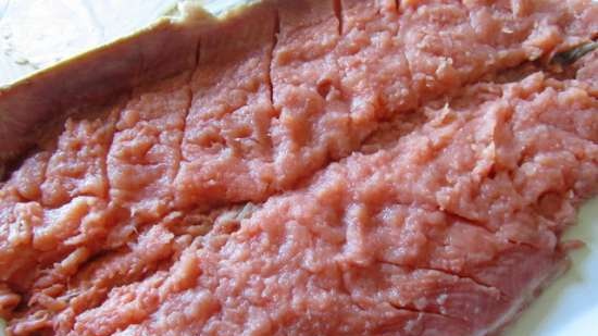 Salmó rosat farcit en massa