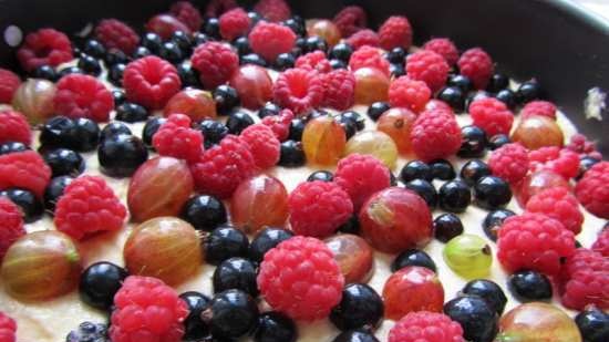 Torta ai frutti di bosco con sherry