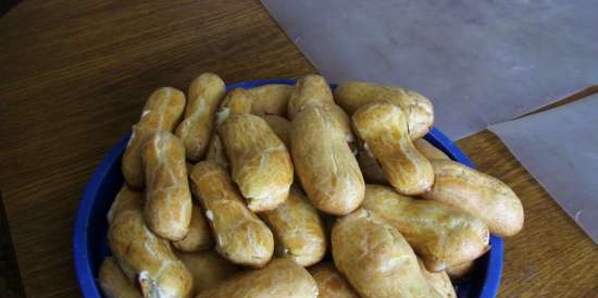 Csokoládé eclairs pillecukorral