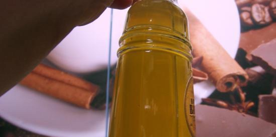 Aceto di mele naturale a fermentazione naturale secondo Jarvis