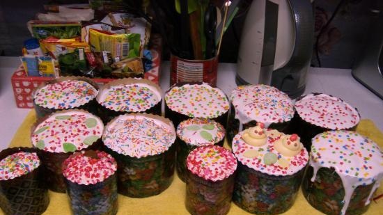 Starobelsky cake (unang pagpipilian)