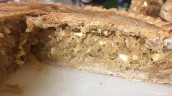 Torte di pasta con farina d'avena e farina di segale