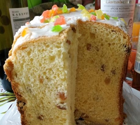 Kulich Royal fastidio en una panificadora