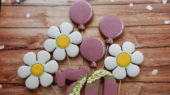 Decoramos galletas de jengibre, galletas