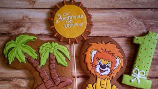 Decoramos galletas de jengibre, galletas