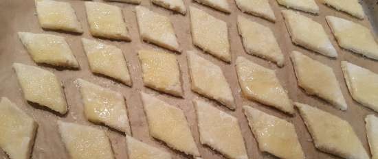 Puff pastry (made from false puff pastry)