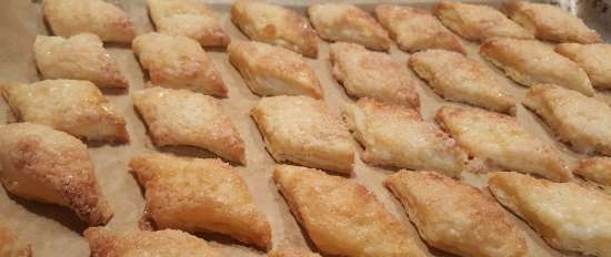 Puff pastry (made from false puff pastry)