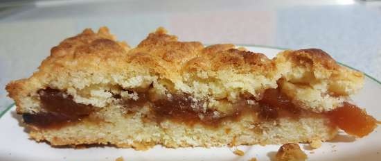 Torta grattugiata con marmellata