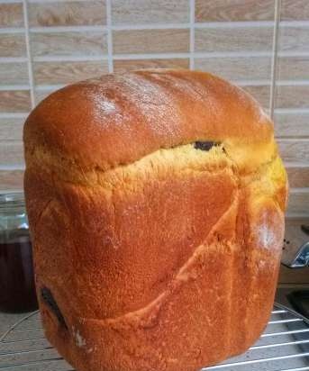 Ricciolo di burro zucca e papavero (macchina per il pane)