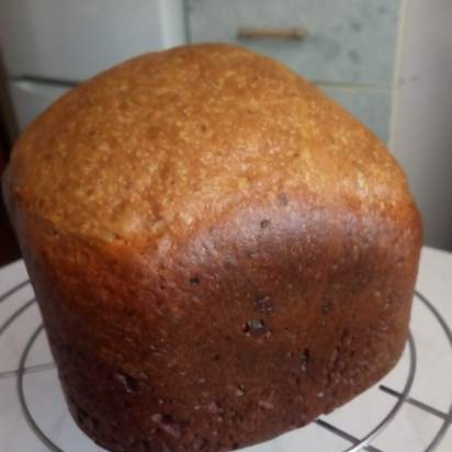 Pane al formaggio con pasta (macchina per il pane)