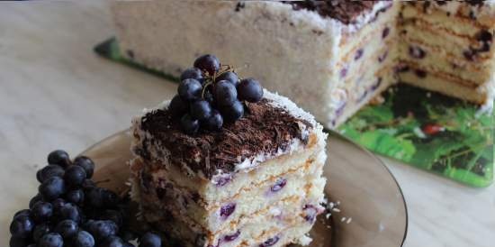 Bunch of grapes cake