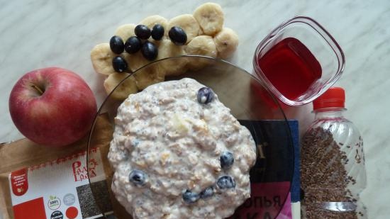 Desayuno frío en el banco