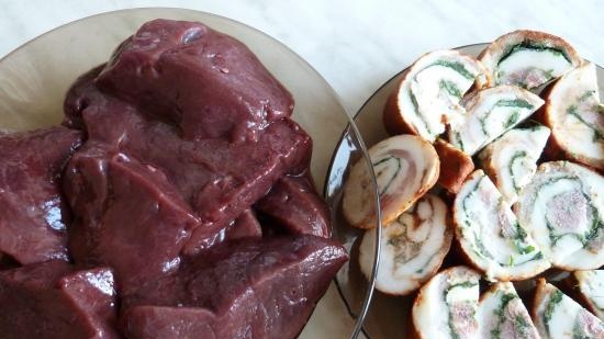 Liver cutlets with potatoes