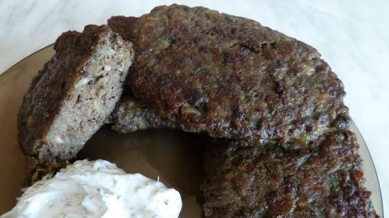 Liver cutlets with potatoes