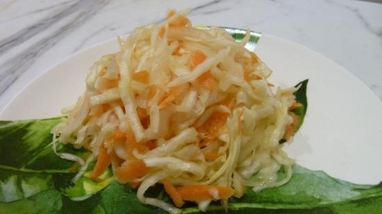 Pittige koolsalade