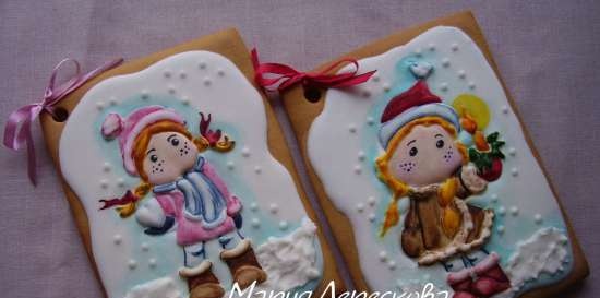 Decoramos galletas de jengibre, galletas