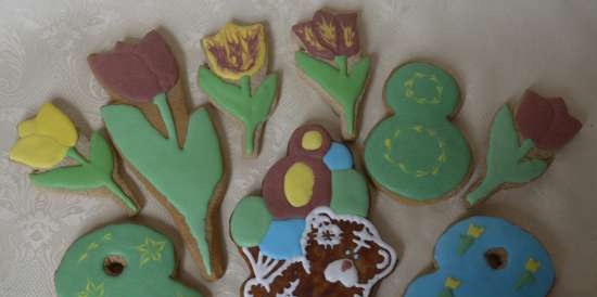 Decoramos galletas de jengibre, galletas