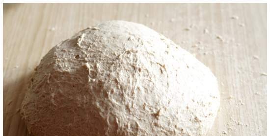 Pane rurale di segale di grano (Wurzelbrot)