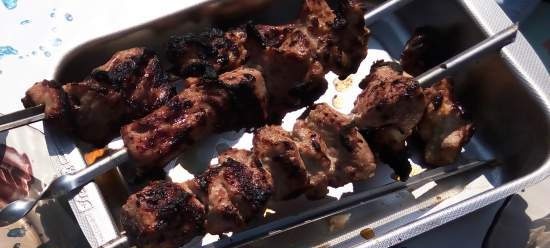 Juicy shish kebab (segreti di cucina)