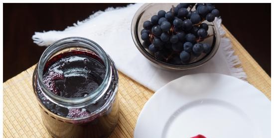 Gelatina di marmellata di uva