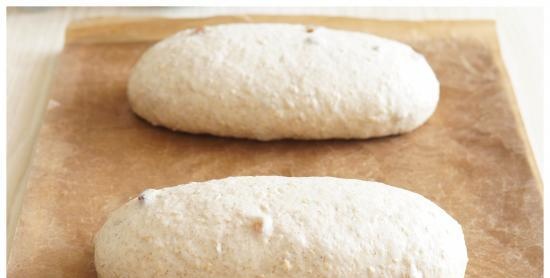 Pane d'avena con cannella e uvetta secondo la ricetta del libro Pane. Tecnologia e formulazioni di J. Hamelman