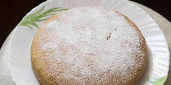 Torta al latte e zucca cruda