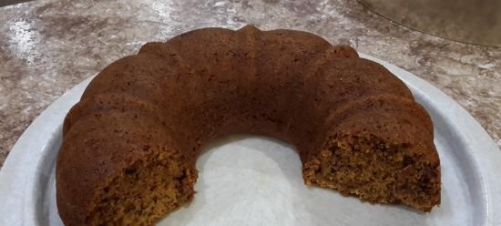 Banán torta (klasszikus banán bundt torta)