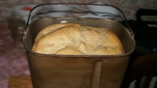 Pan de trigo con masa madre de centeno