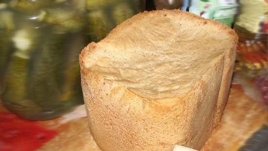 Pan de trigo con masa madre de centeno