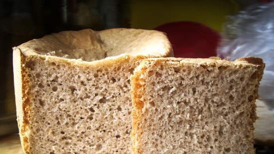 Pane di frumento con lievito naturale di segale