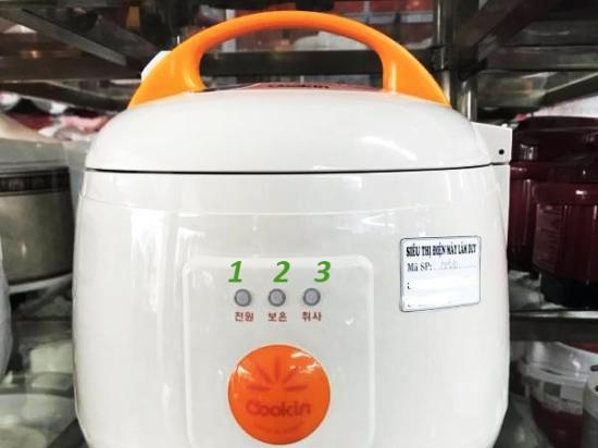 Rice cooker Korea Kusina bulaklak RM-na 10 na may cast iron mangkok