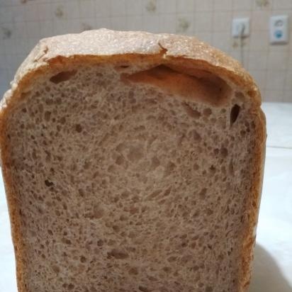 Pan de trigo con masa madre de centeno