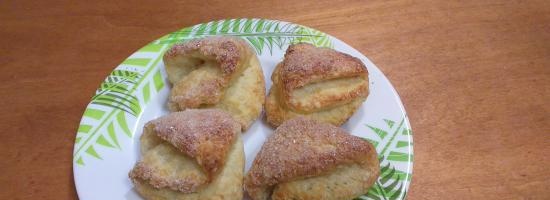 Cottage cheese biscuits Goose feet