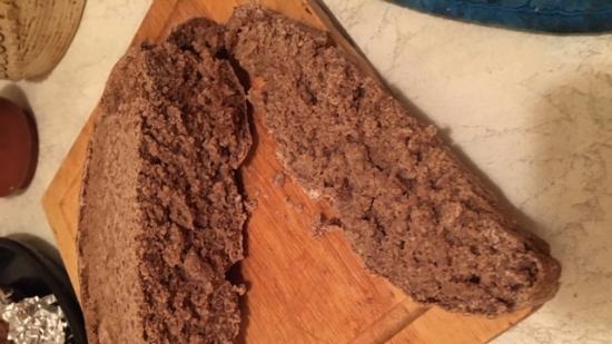 Gluten Free Rice Flax Bread