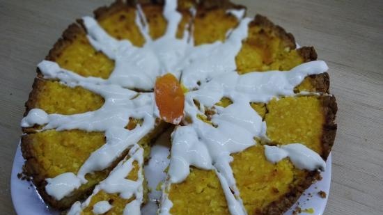 Torta di zucca e ricotta