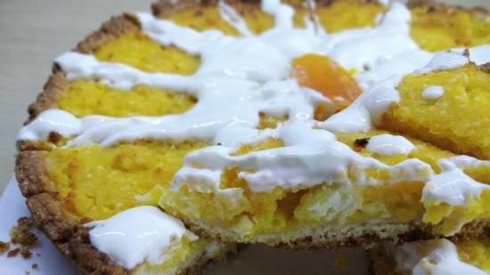 Torta di zucca e ricotta