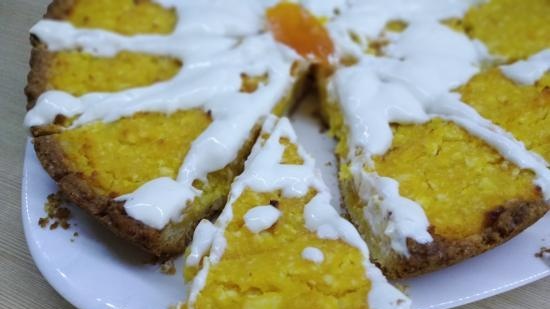 Torta di zucca e ricotta