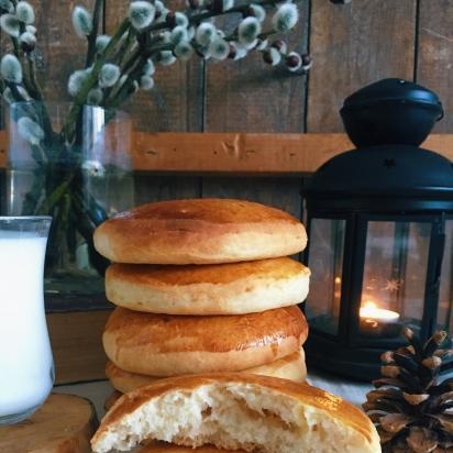 Focaccia con panna acida (ricetta GOST)