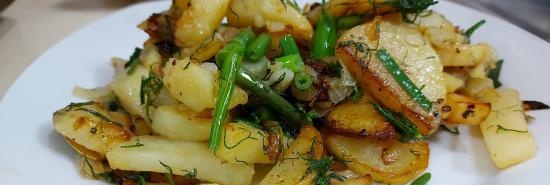 Patate fritte in padella di ghisa (+ video)