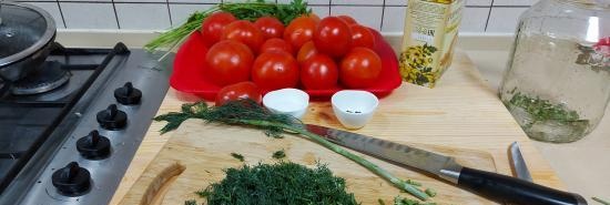 Pomodori a botte sottaceto (+ video)