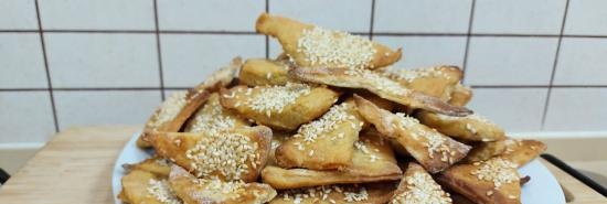 Galletas en la parrilla Ninja para cerveza, té, café y solo una comida ligera frente al televisor (+ video)