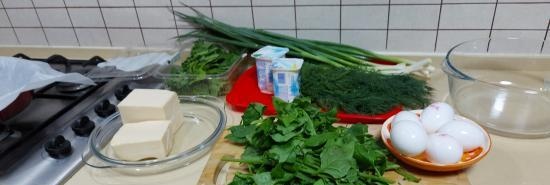 Griekse taart Spanakopita met een Russisch tintje (+ video)