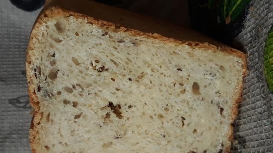 Pane di grano "Lacy" con lievito madre