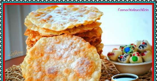 Mga cookies sa gabi ng Carnival Fasnachtskuechlein