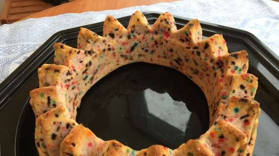 Ice Cream Confetti Cupcake