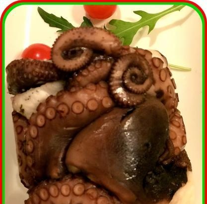 Octopus carpaccio